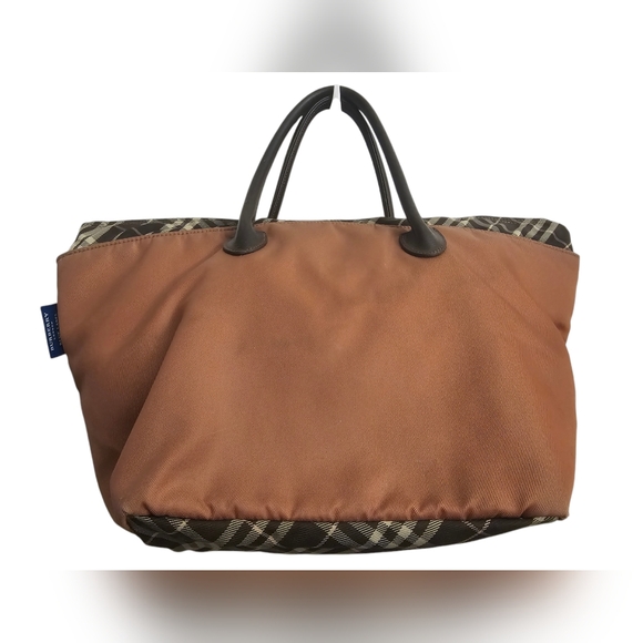 Burberry Handbags - Burberry Blue Label XL Mauve Tote & COA